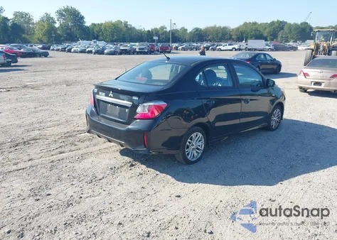 2021 Mitsubishi Mirage G4 Carbonite Edition/Es/Le из США, поврежденный, VIN ML32FUFJ0MHF04480